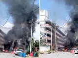 Explosión de un coche bomba en Tailandia.