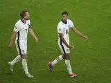 El pol&eacute;mico gesto de Jude Bellingham tras el gol del empate ante Eslovaquia.