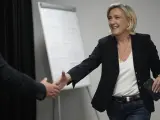Marine Le Pen, líder de la extrema derecha francesa.