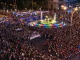 Manifestación del Orgullo LGTBI+ en Madrid.