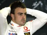 Fernando Alonso como piloto de McLaren en 2007