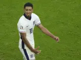 El polémico gesto de Jude Bellingham tras el gol del empate ante Eslovaquia.