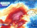 Mapa de temperaturas para este viernes