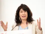 04/07/2024 La ministra de Igualdad, Ana Redondo, interviene durante la clausura de la jornada ‘Impacto de la igualdad de género en el crecimiento empresarial’, en la Cámara de España, a 4 de julio de 2024, en Madrid (España). Organizada por la Cámara de Comercio de España y la asociación ClosinGap, la jornada ha presentado una serie de herramientas y políticas empresariales efectivas en igualdad de género para reducir la brecha de género. SOCIEDAD Diego Radamés - Europa Press