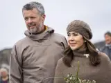 El rey Frederik y la riena Mary de Dinamarca en su visita a Groenlandia.