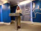 Nerea Kortajarena, coportavoz de EH Bildu en el Parlamento Vasco.