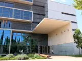 La fachada del Palacio de Justicia, sede de la Audiencia de Girona.