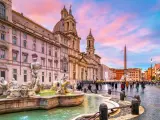 Destinos culturales como Roma interesan a los más viajeros. En la foto, la Piazza Navona.