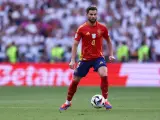 Nacho en el partido de España contra Francia.