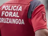 Un agente de la Policía Foral de Navarra.