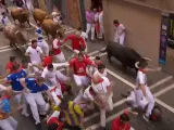 Quinto encierro de Sanfermines.