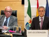 Gonzalo Santonja e Ignacio Higuero, los dos consejeros que se quedan en los gobiernos del PP.