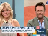 Susanna Griso, entrevistada por sus compa&ntilde;eros de 'Espejo P&uacute;blico'.
