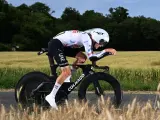 Juan Ayuso en el Tour de Francia.