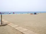 Una playa de Estepona libre de humo.