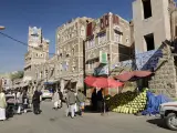Vieja ciudad de Sanaa, en Yemen, donde el Gobierno recomienda no viajar bajo ningún concepto.