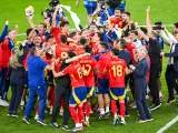 España celebra la cuarta Eurocopa