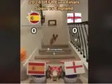 Furry, el perro que adivinó la victoria de España.