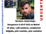 El cartel de búsqueda de Pablo Sánchez-Cabezudo.