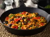 Verduras con curry.