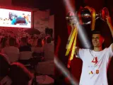 Olvera (Cádiz) espera que se emita el 'Grand Prix' y Álvaro Morata levanta la Eurocopa.
