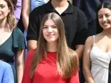 La infanta Sof&iacute;a ha recibido, junto a los reyes de Espa&ntilde;a y la princesa Leonor, en audiencia al Patronato de la Fundaci&oacute;n Comit&eacute; Espa&ntilde;ol de los Colegios del Mundo Unido en el Palacio de la Zarzuela.