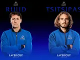 Tsitsipas y Ruud formarán parte del equipo Europa en la Laver Cup.
