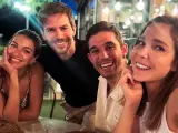 Natalía Sánchez, Victor Elías, Ana Guerra y Marc Clotet en un 'selfie'.