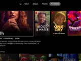 Interfaz de Netflix
