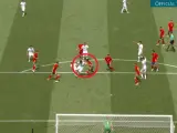 El penalti de Pau Cubarsí sobre Khamraliyev en el Uzbekistán - España de los Juegos Olímpicos.