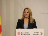 La consellera de Economía en funciones, Natàlia Mas Guix.