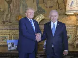Donald Trump y Benjamin Netanyahu.