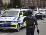 La policía sueca en una foto de archivo.