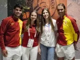 Alcaraz, Sofía, Leonor y Nadal en los Juegos Olímpicos